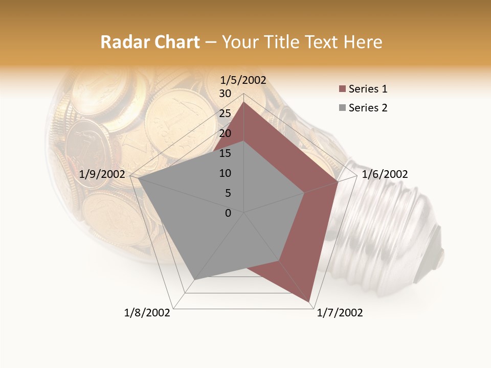 Young Frame Brunette PowerPoint Template