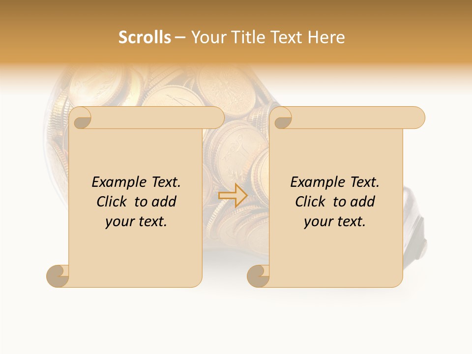 Young Frame Brunette PowerPoint Template