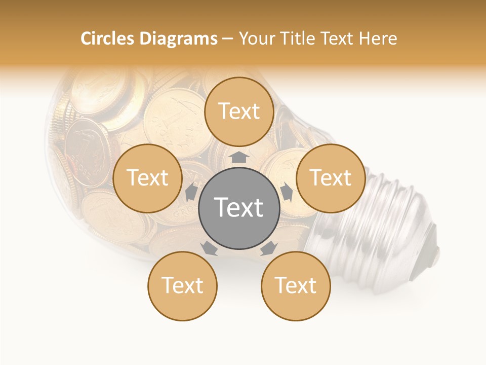 Young Frame Brunette PowerPoint Template