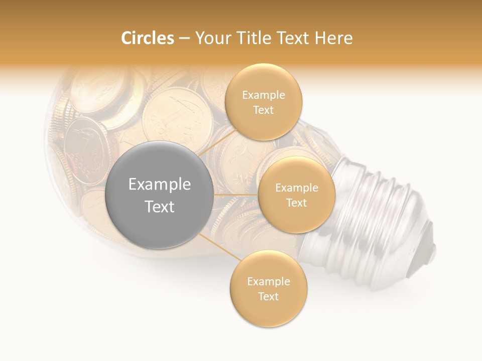 Young Frame Brunette PowerPoint Template