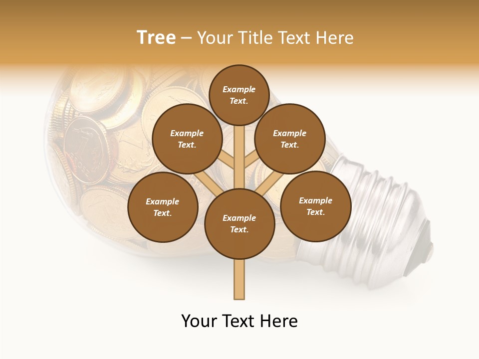 Young Frame Brunette PowerPoint Template