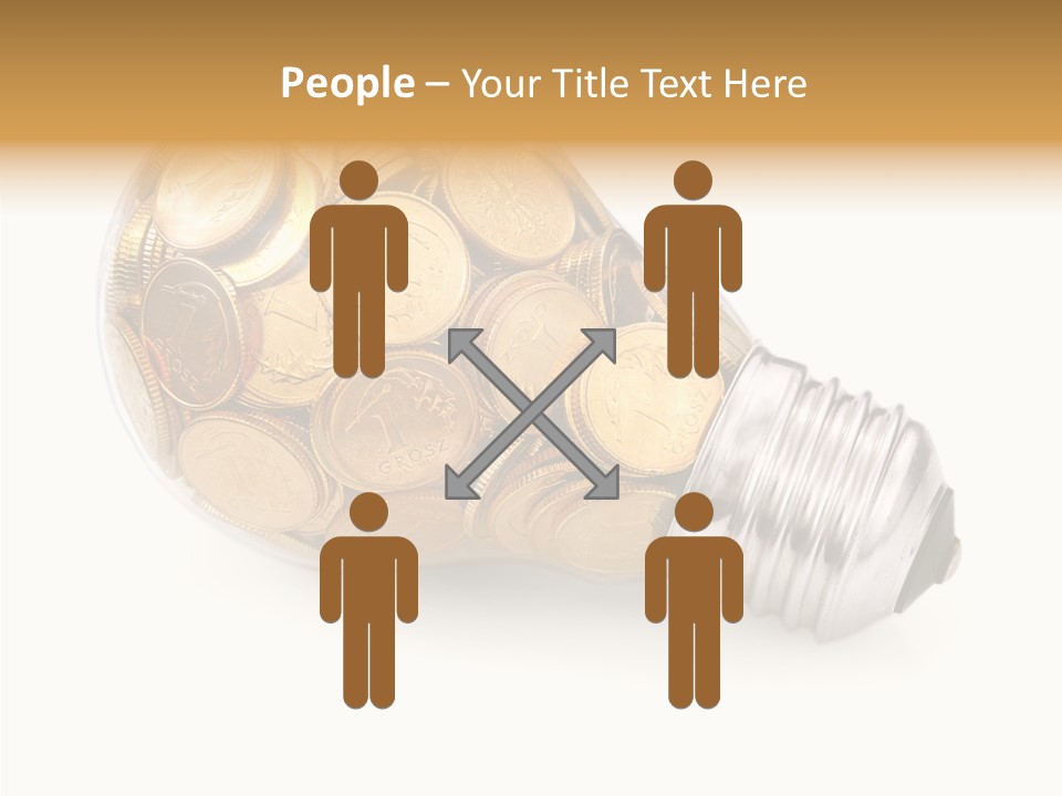 Young Frame Brunette PowerPoint Template