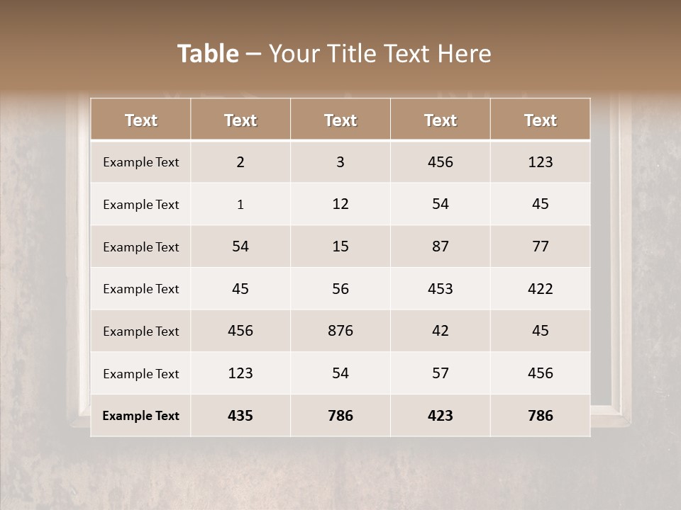 Show Cozy Resort PowerPoint Template