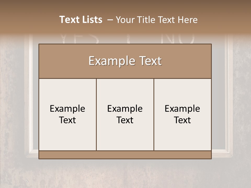 Show Cozy Resort PowerPoint Template