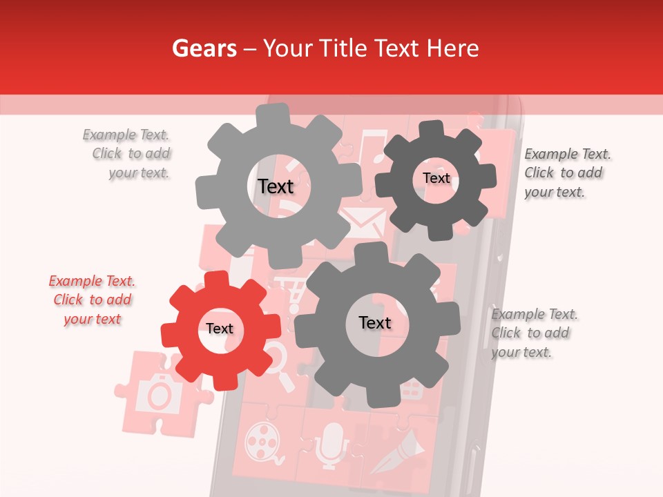 Business Program Mobile PowerPoint Template