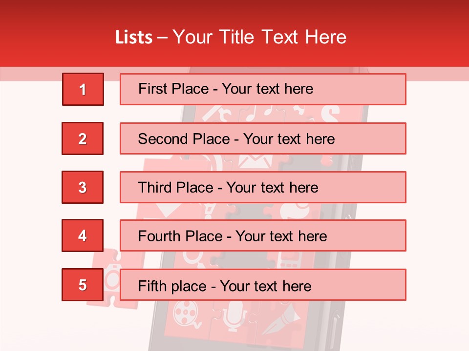 Business Program Mobile PowerPoint Template