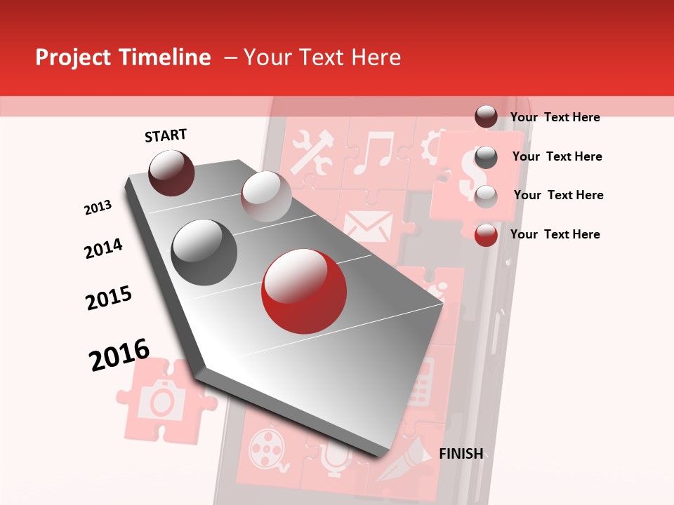 Business Program Mobile PowerPoint Template