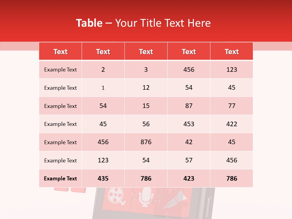 Business Program Mobile PowerPoint Template