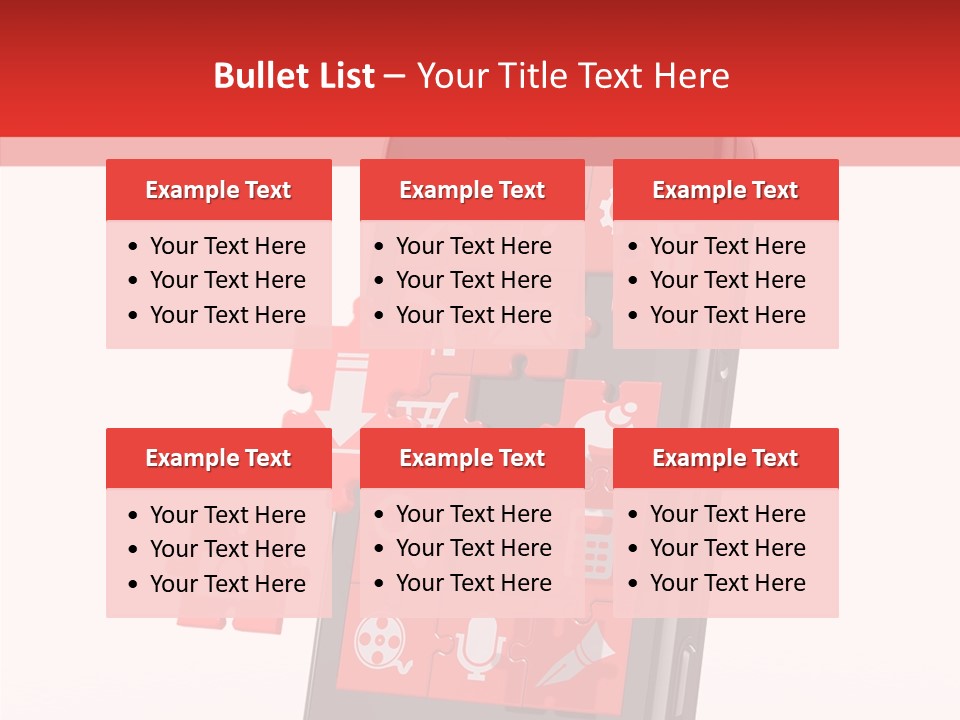 Business Program Mobile PowerPoint Template