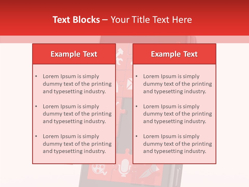 Business Program Mobile PowerPoint Template
