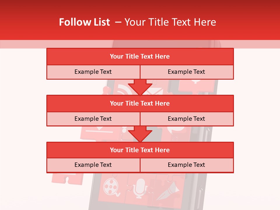 Business Program Mobile PowerPoint Template