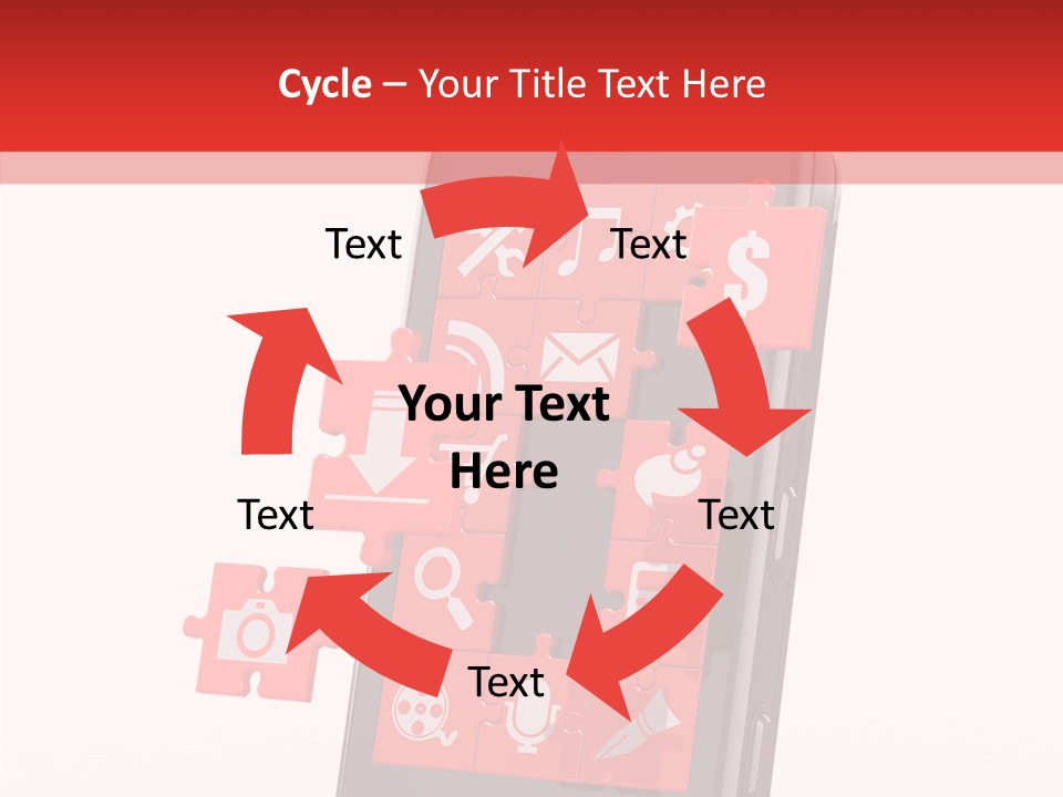 Business Program Mobile PowerPoint Template