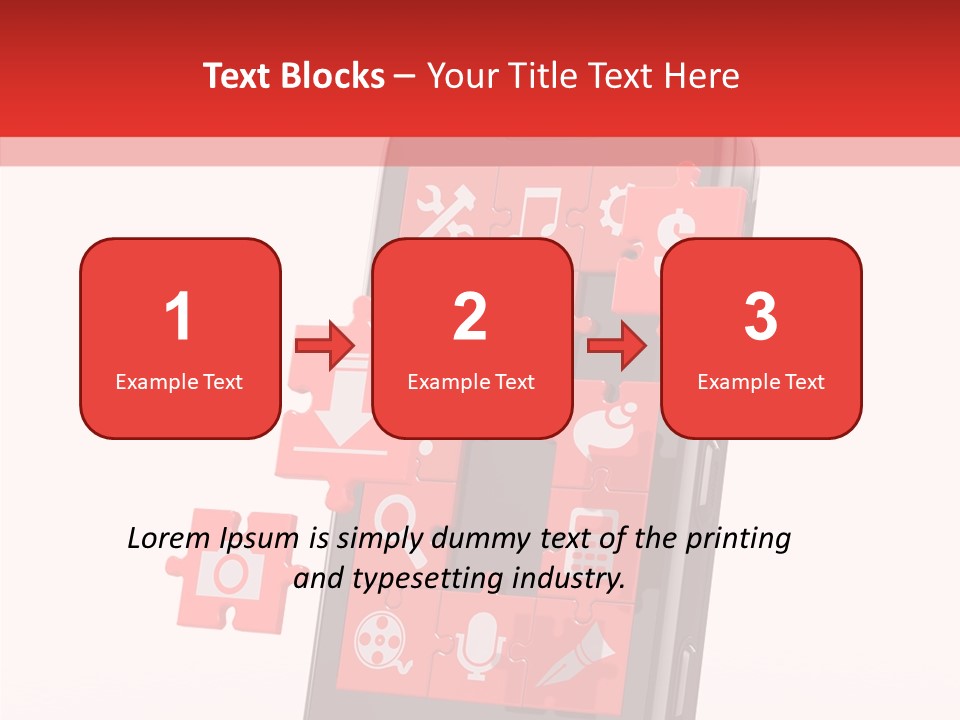 Business Program Mobile PowerPoint Template