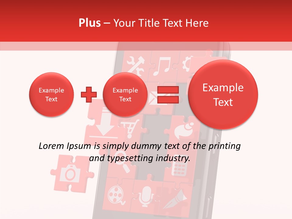 Business Program Mobile PowerPoint Template