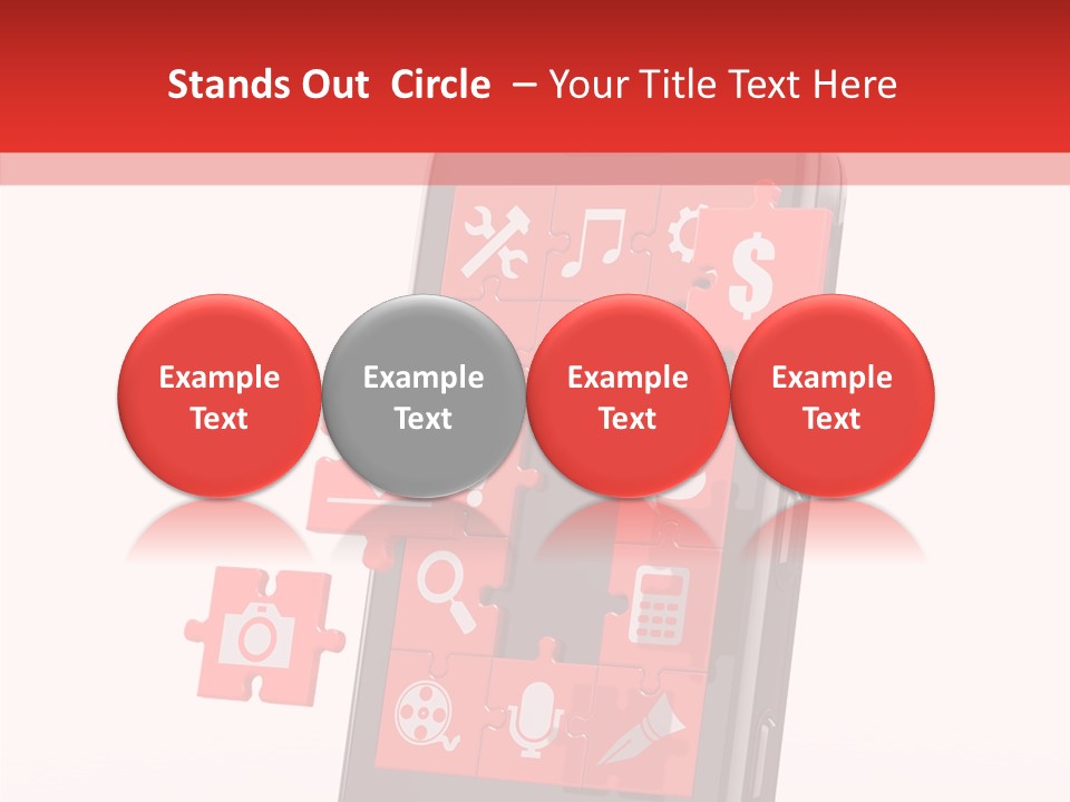 Business Program Mobile PowerPoint Template