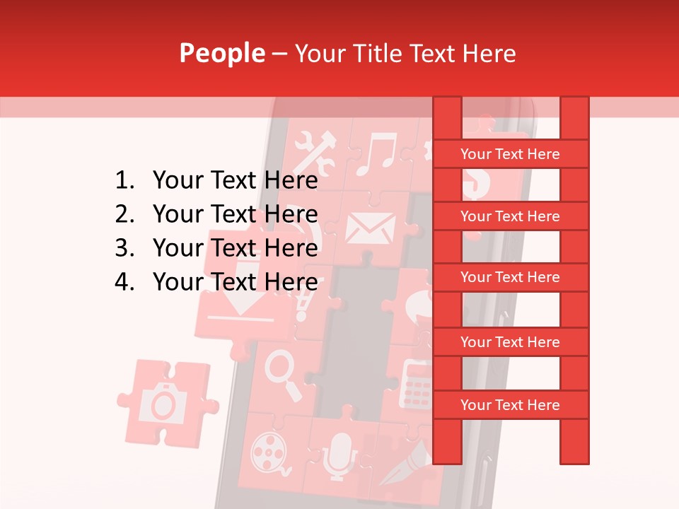 Business Program Mobile PowerPoint Template