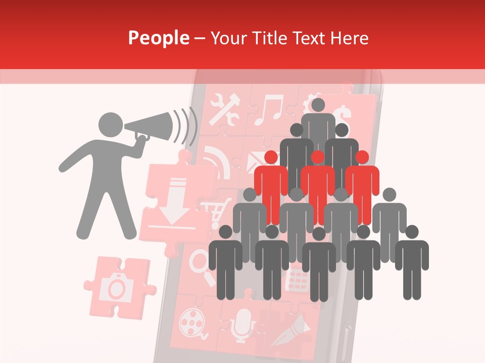 Business Program Mobile PowerPoint Template