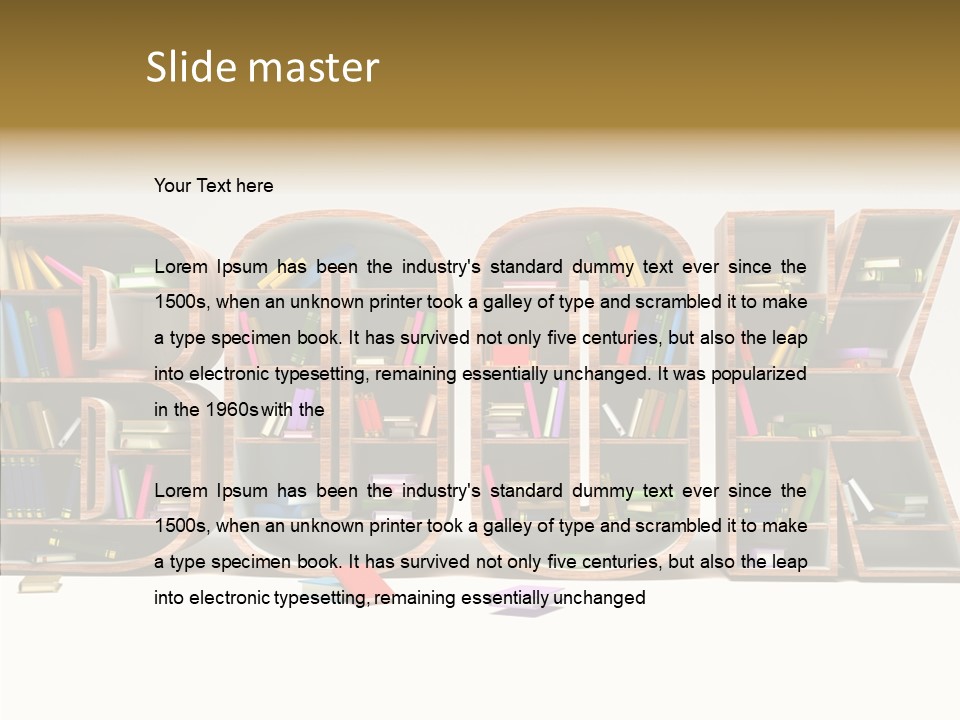 Hardcover Digital Image PowerPoint Template