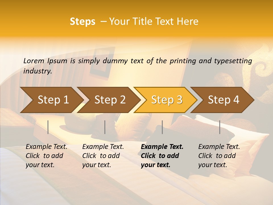 Show Cozy Resort PowerPoint Template