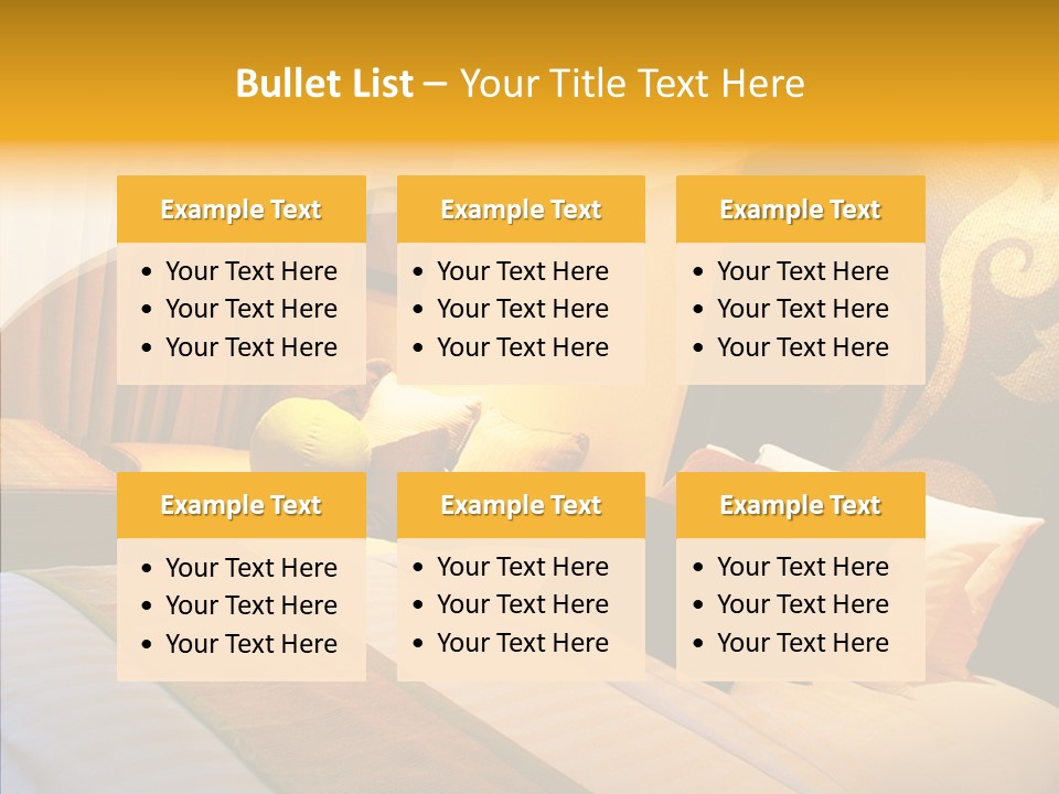 Show Cozy Resort PowerPoint Template
