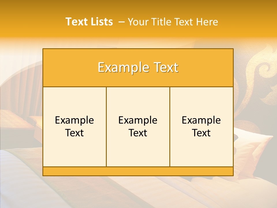 Show Cozy Resort PowerPoint Template