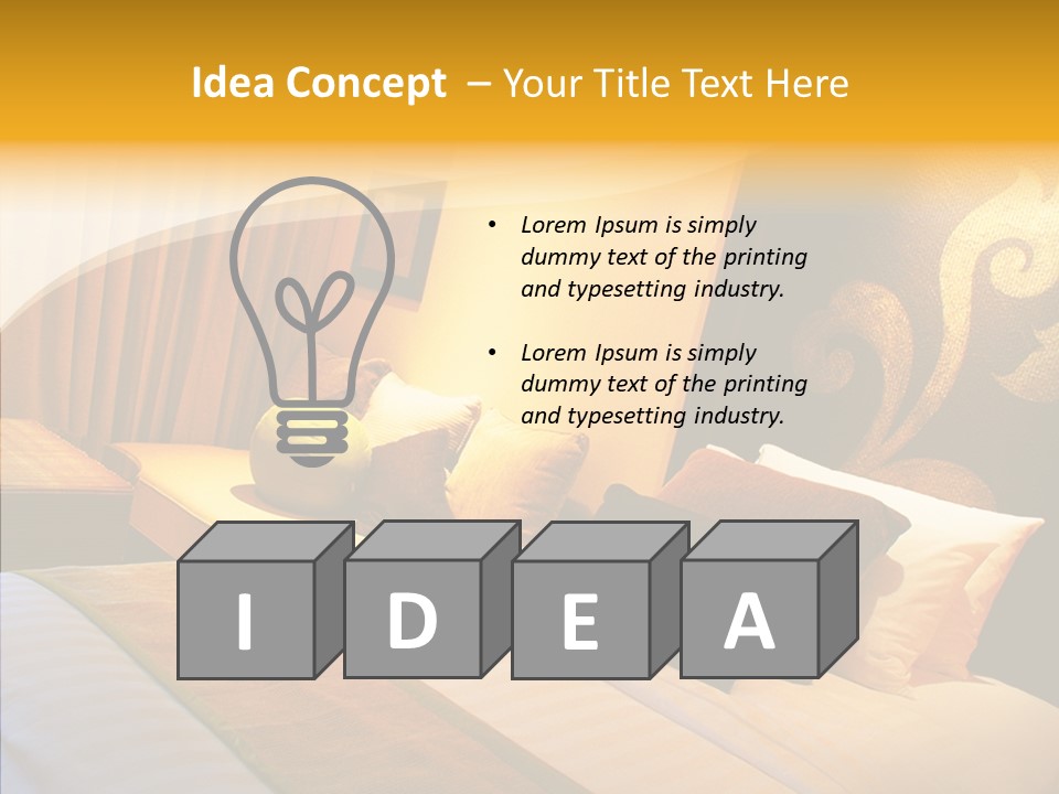 Show Cozy Resort PowerPoint Template