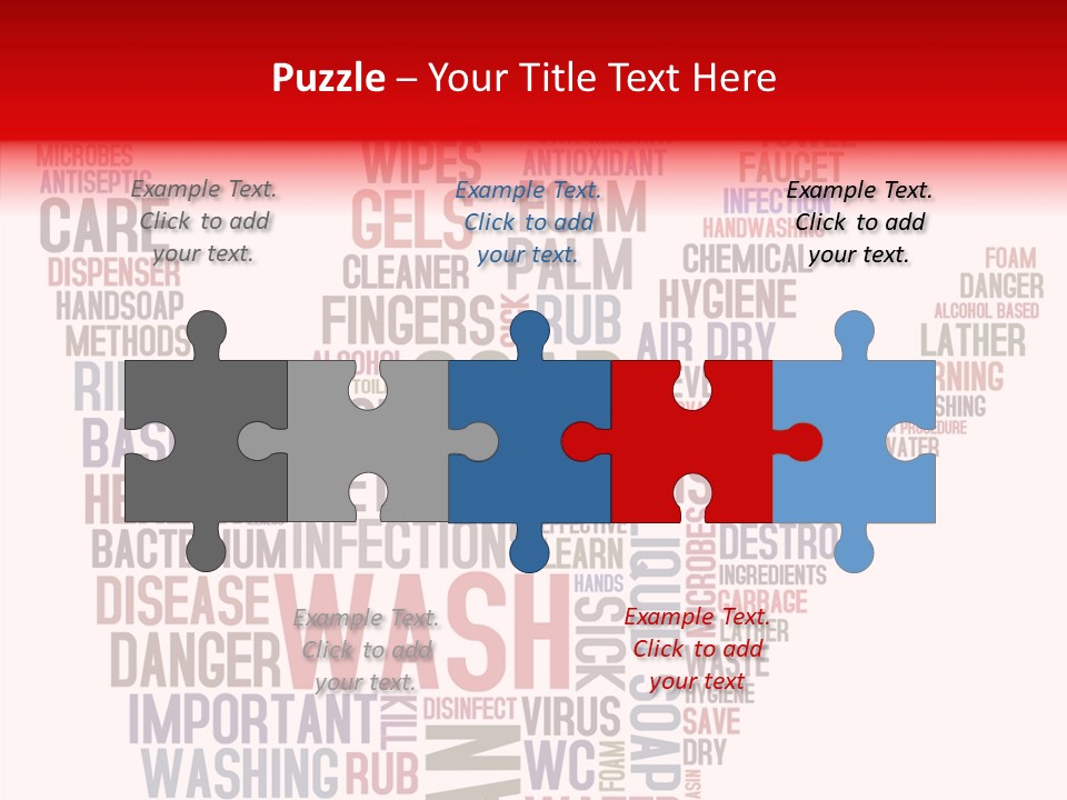 Antiseptic Viruses Agents PowerPoint Template