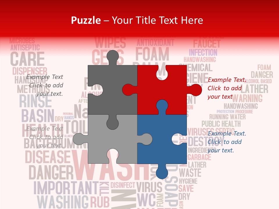 Antiseptic Viruses Agents PowerPoint Template