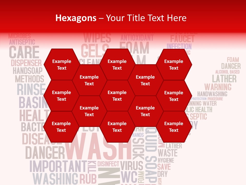 Antiseptic Viruses Agents PowerPoint Template