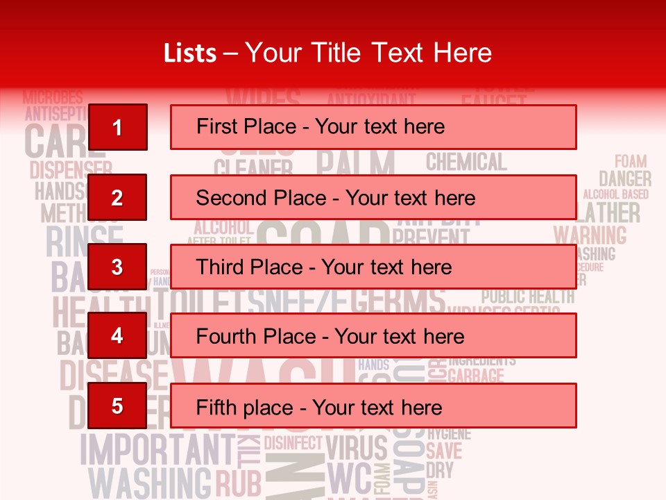 Antiseptic Viruses Agents PowerPoint Template