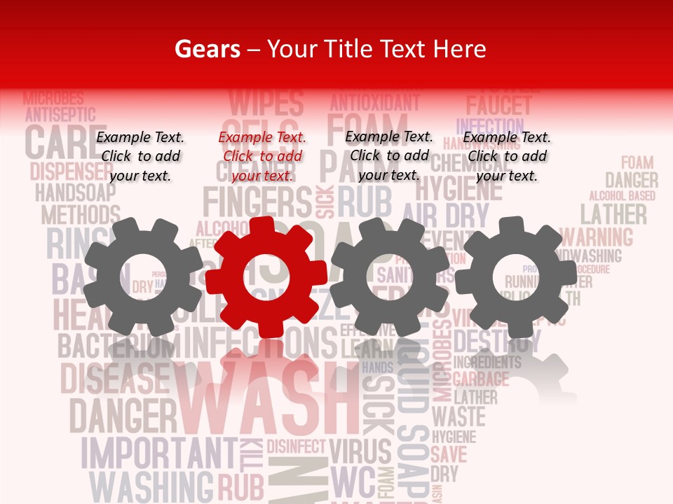 Antiseptic Viruses Agents PowerPoint Template