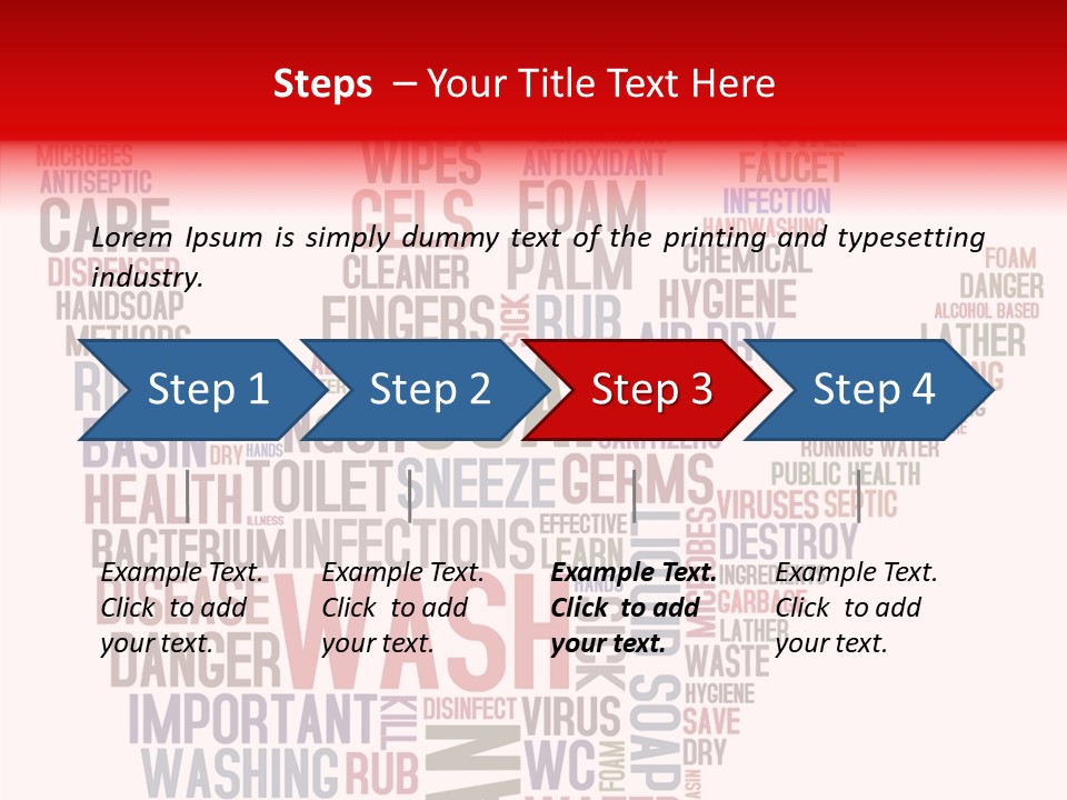 Antiseptic Viruses Agents PowerPoint Template