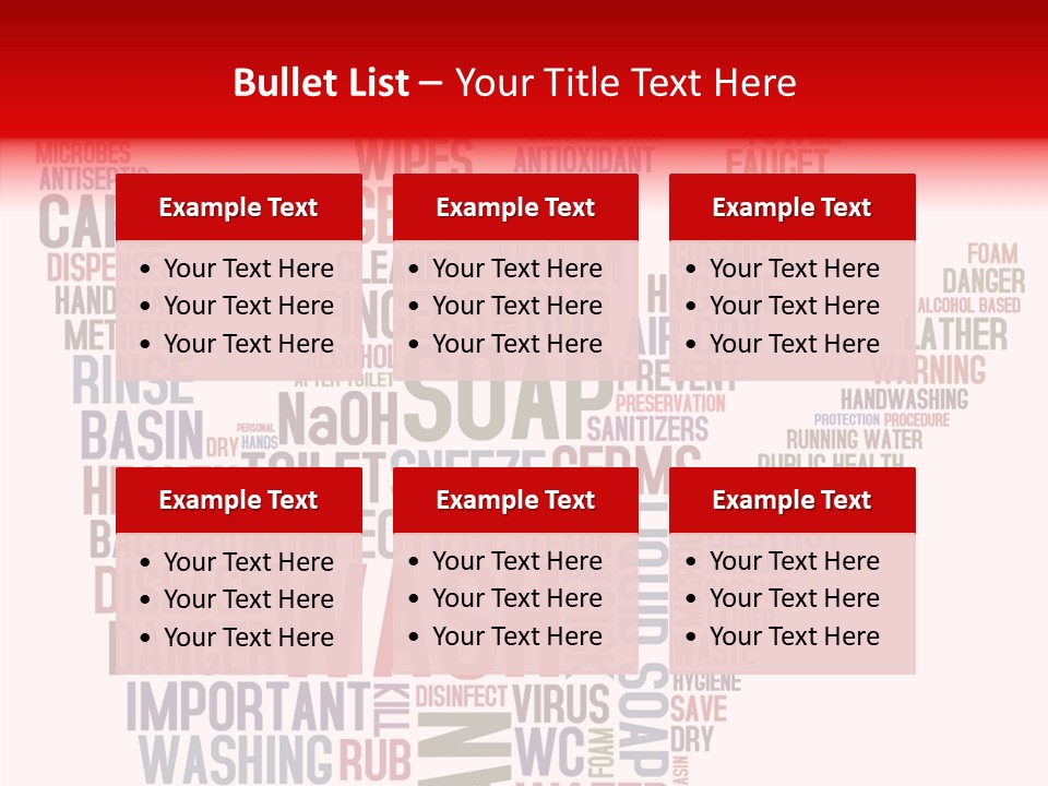 Antiseptic Viruses Agents PowerPoint Template