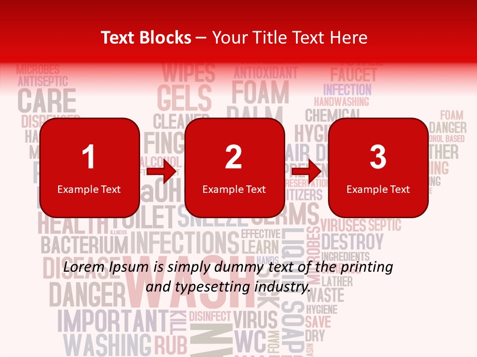 Antiseptic Viruses Agents PowerPoint Template