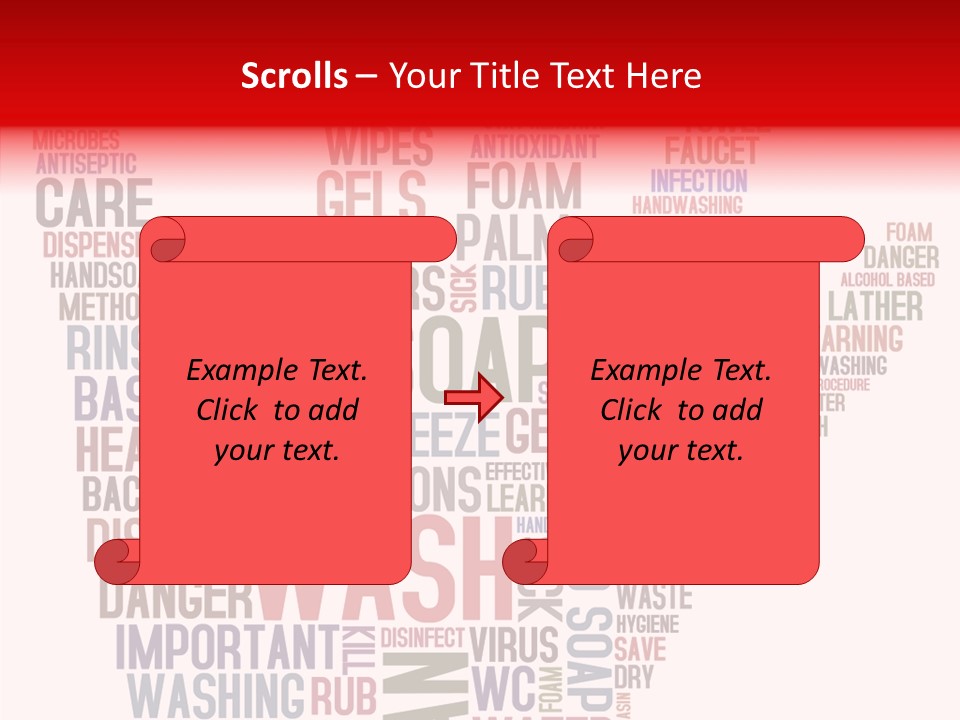 Antiseptic Viruses Agents PowerPoint Template