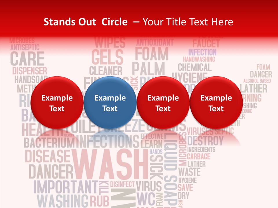 Antiseptic Viruses Agents PowerPoint Template