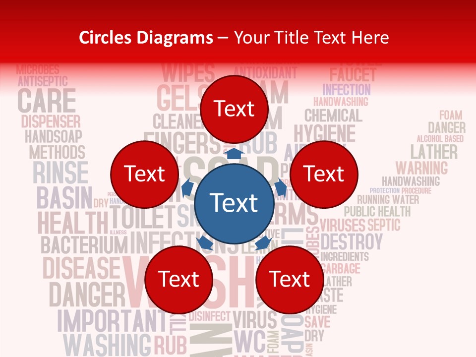 Antiseptic Viruses Agents PowerPoint Template