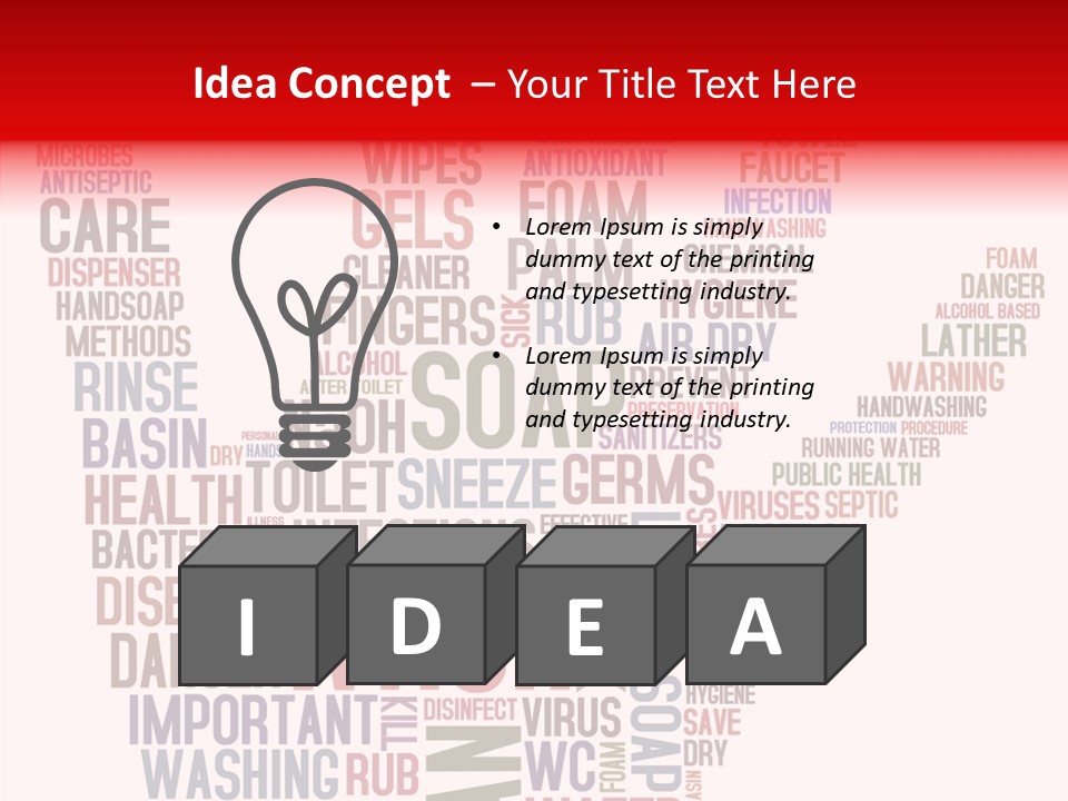 Antiseptic Viruses Agents PowerPoint Template