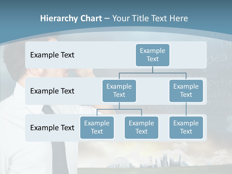 City Binocular Observe PowerPoint Template