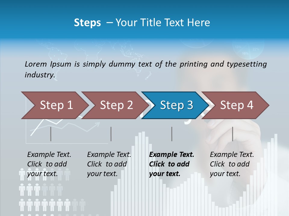 Person Business Financial PowerPoint Template