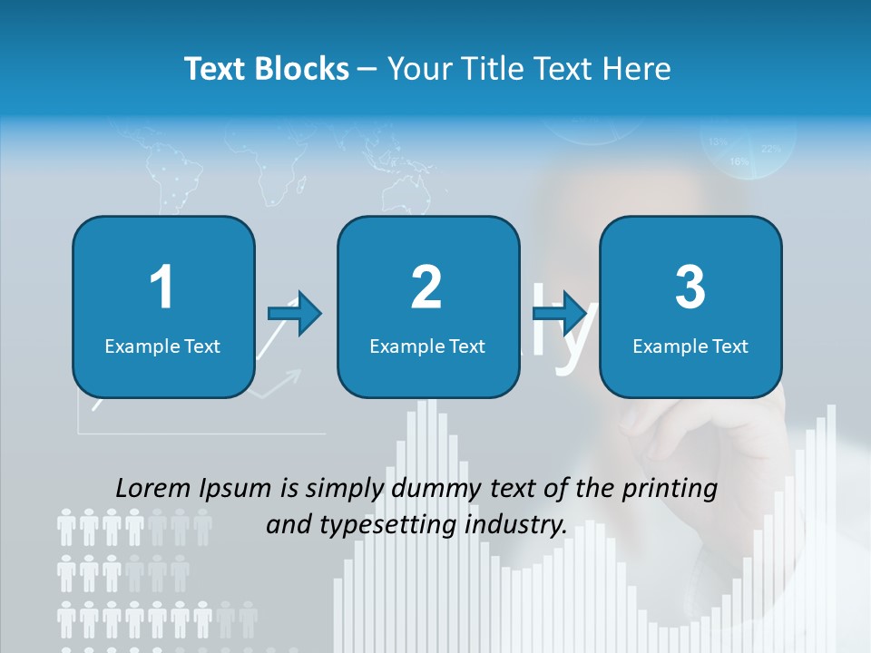 Person Business Financial PowerPoint Template