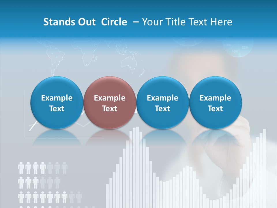 Person Business Financial PowerPoint Template