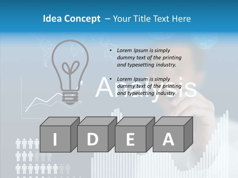 Person Business Financial PowerPoint Template