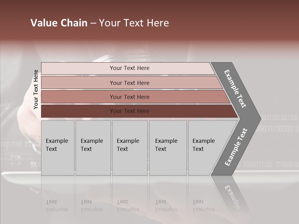 Find Computer Pad PowerPoint Template