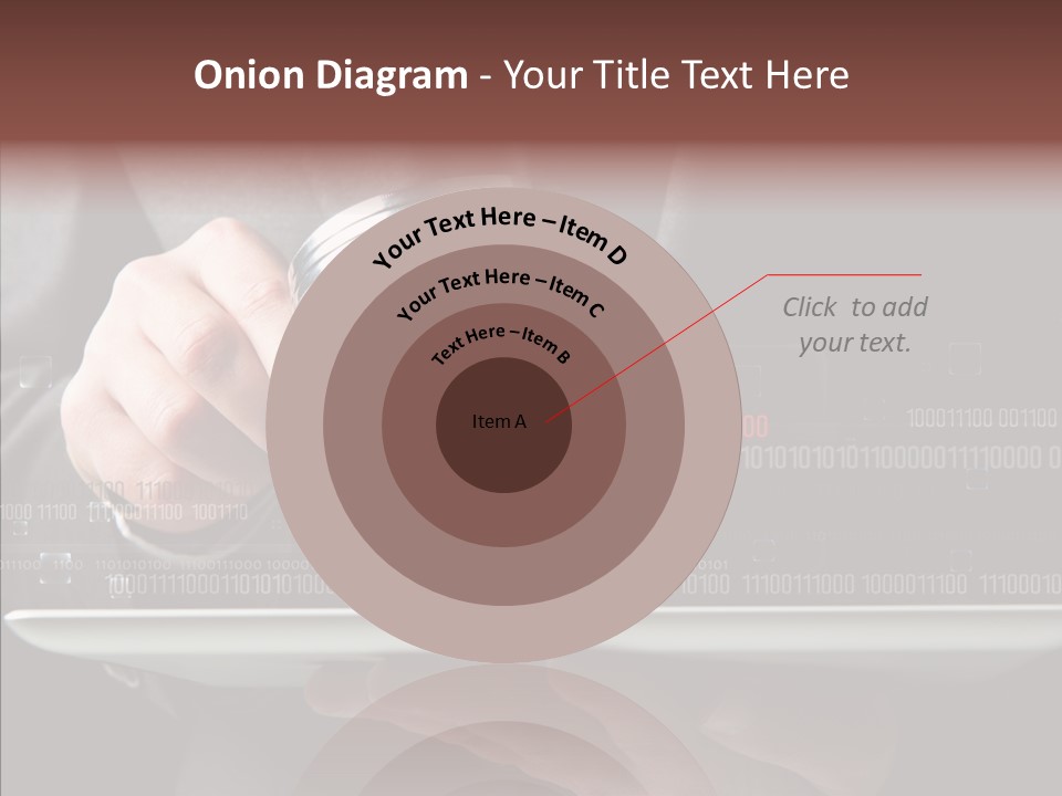 Find Computer Pad PowerPoint Template