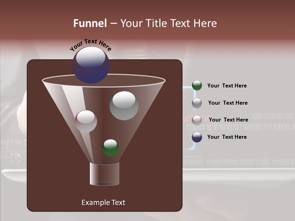 Find Computer Pad PowerPoint Template