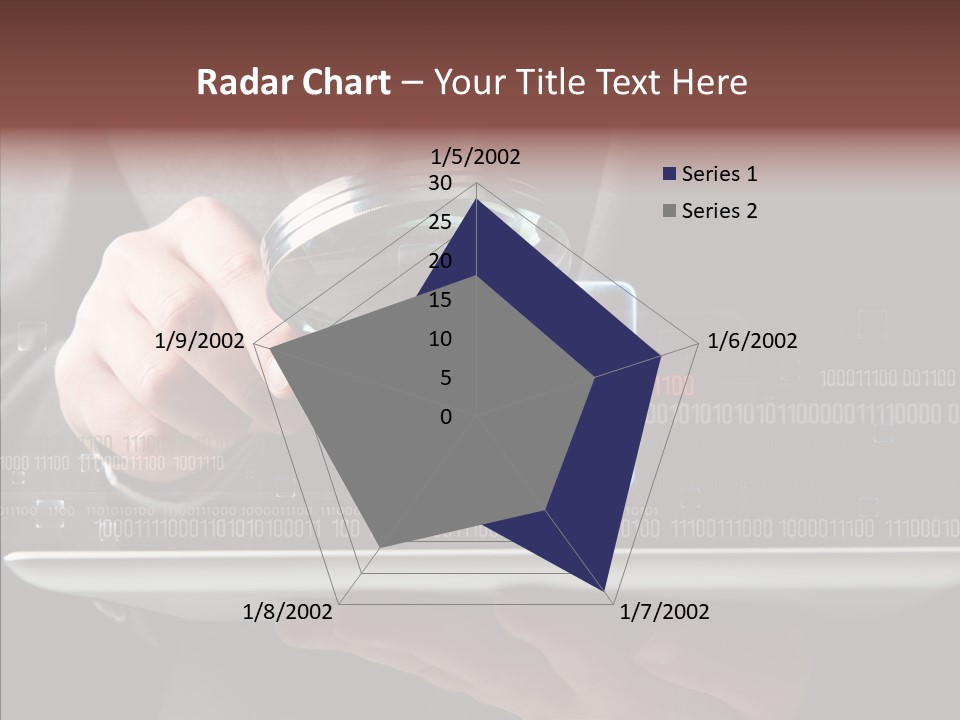 Find Computer Pad PowerPoint Template