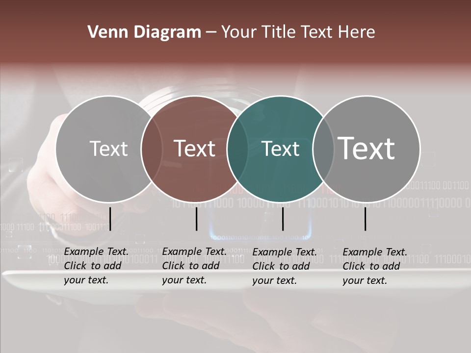 Find Computer Pad PowerPoint Template