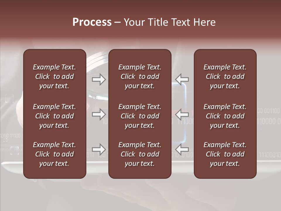 Find Computer Pad PowerPoint Template