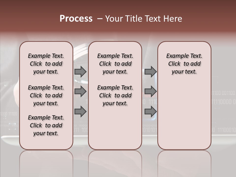 Find Computer Pad PowerPoint Template
